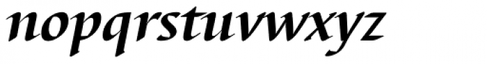 Barbedor EF Bold Italic Font LOWERCASE