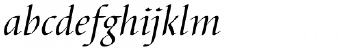 Barbedor Std Italic Font LOWERCASE