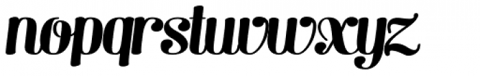 Barber 3 Italic Font LOWERCASE