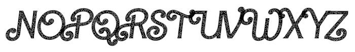 Barby Sprinkle Italic Font UPPERCASE