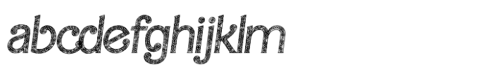 Barby Sprinkle Outline Italic FONT
