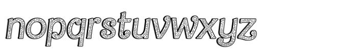 Barby Sprinkle Rounded SHD ITA Font LOWERCASE