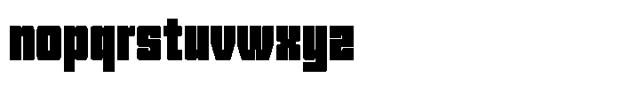 Barckman Font LOWERCASE