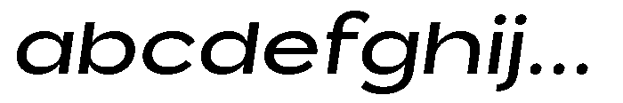 Barcola Expanded Medium Slanted FONT