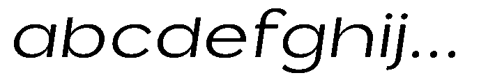 Barcola Expanded Regular Slanted FONT