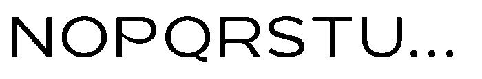 Barcola Expanded Regular Font UPPERCASE