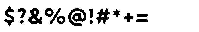 Barconat Bold Font OTHER CHARS