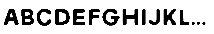 Barconat Bold Font UPPERCASE