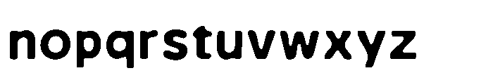 Barconat Bold Font LOWERCASE