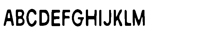 Barconat Condensed Font UPPERCASE