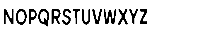 Barconat Condensed Font UPPERCASE