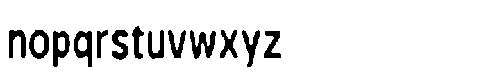 Barconat Condensed Font LOWERCASE
