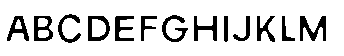 Barconat Light Font UPPERCASE