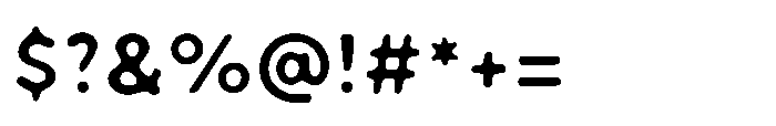 Barconat Regular Font OTHER CHARS