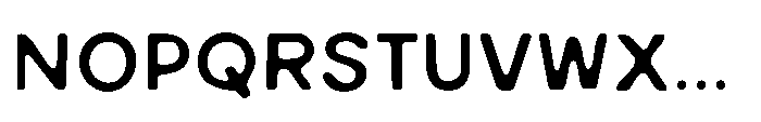 Barconat Regular Font UPPERCASE