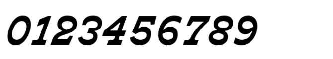 Bardamu Bold Italic Font OTHER CHARS