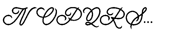 Bardeno Font UPPERCASE