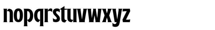 Bardner Font LOWERCASE