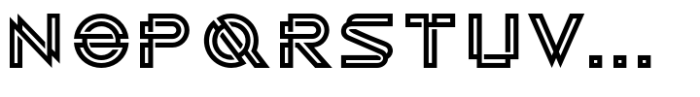 Bardo Deco Font LOWERCASE
