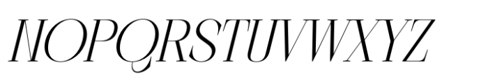 Barely Painter Italic Font UPPERCASE
