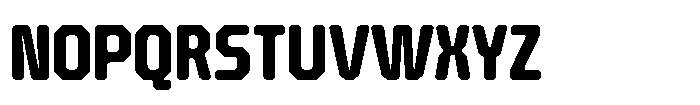 Barend Bold Font UPPERCASE