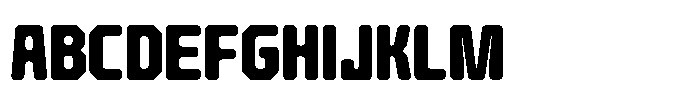 Barend Extra Bold Font UPPERCASE