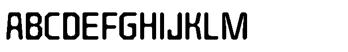 Barend Regular Font UPPERCASE