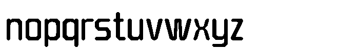 Barend Regular Font LOWERCASE