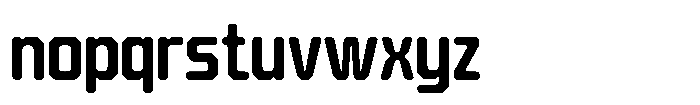 Barend Semi Bold Font LOWERCASE