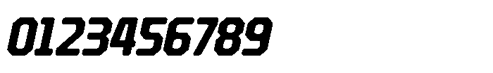 Barend Slanted Bold Font OTHER CHARS