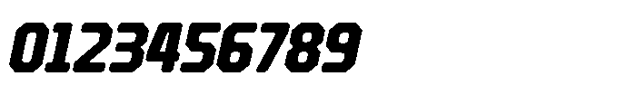Barend Slanted Extra Bold Font OTHER CHARS