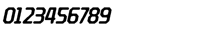 Barend Slanted Medium Font OTHER CHARS