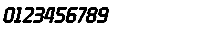 Barend Slanted Semi Bold Font OTHER CHARS