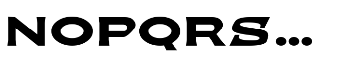 Bargum Bold Font LOWERCASE