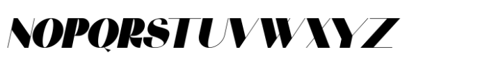 Barilod Italic Font UPPERCASE