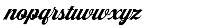 Barionette Script Italic Font LOWERCASE