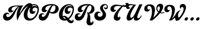 Barionette Script Regular Font UPPERCASE