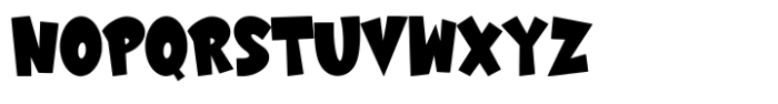 Bariso Cawfu Font LOWERCASE