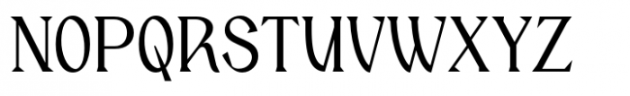 Barito Medium Font UPPERCASE