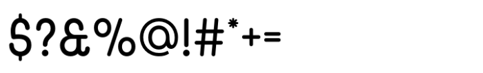 Barka Regular Font OTHER CHARS