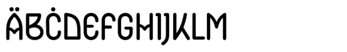 Barka Regular Font UPPERCASE