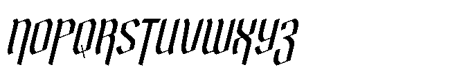 Barklise Italic Font UPPERCASE