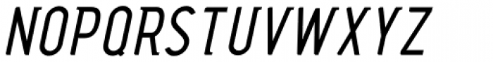 Barkpipe Medium Italic Font UPPERCASE