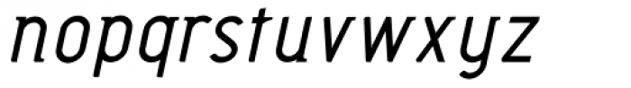 Barkpipe Medium Italic Font LOWERCASE