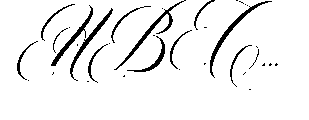 Barlimena Script Barlimena Italic Regular Font UPPERCASE