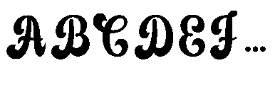 Barlin Vintage Font UPPERCASE