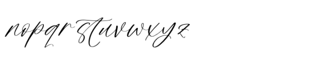 Barlinda Rainbow Regular Font LOWERCASE