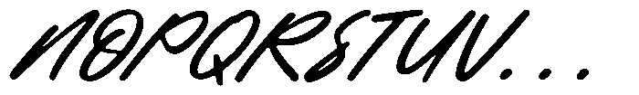 Barlinotes Italic Font UPPERCASE