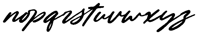 Barlinotes Italic Font LOWERCASE
