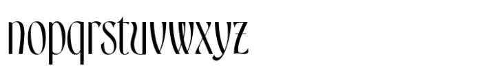 Barlon Font LOWERCASE